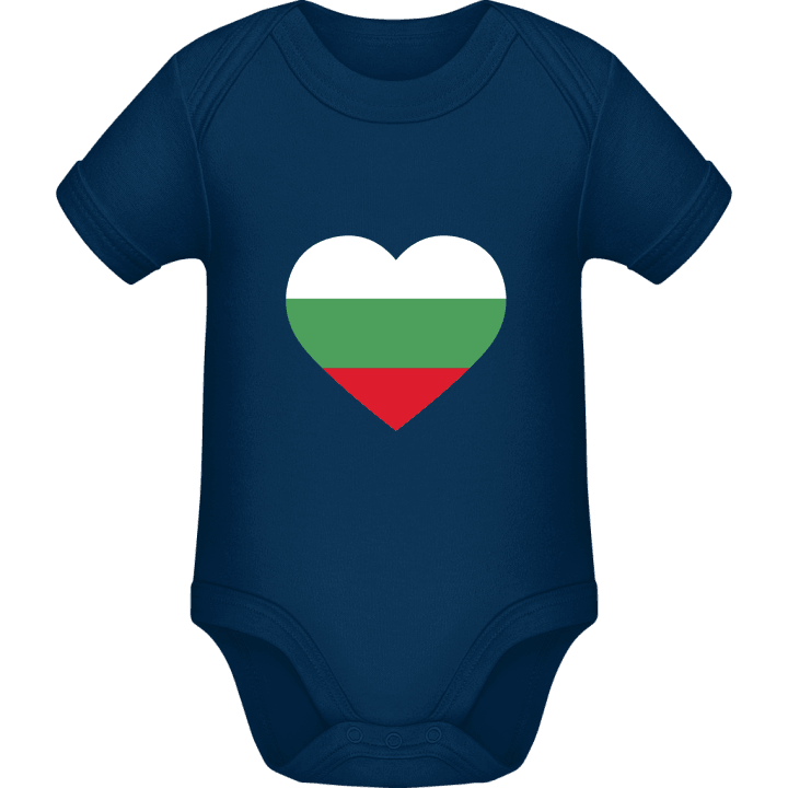 Bulgaria Heart Baby Strampler 0 image