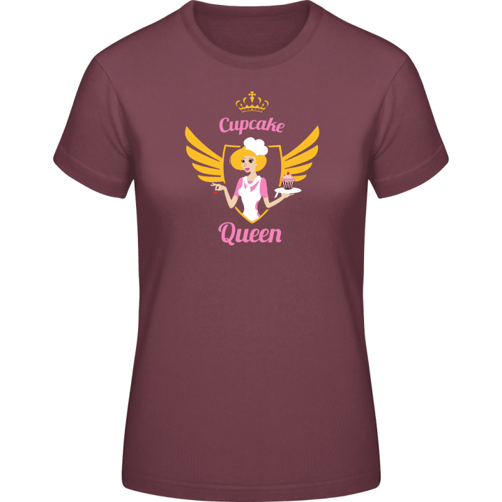 Cupcake Queen Winged T-shirt för kvinnor 0 image