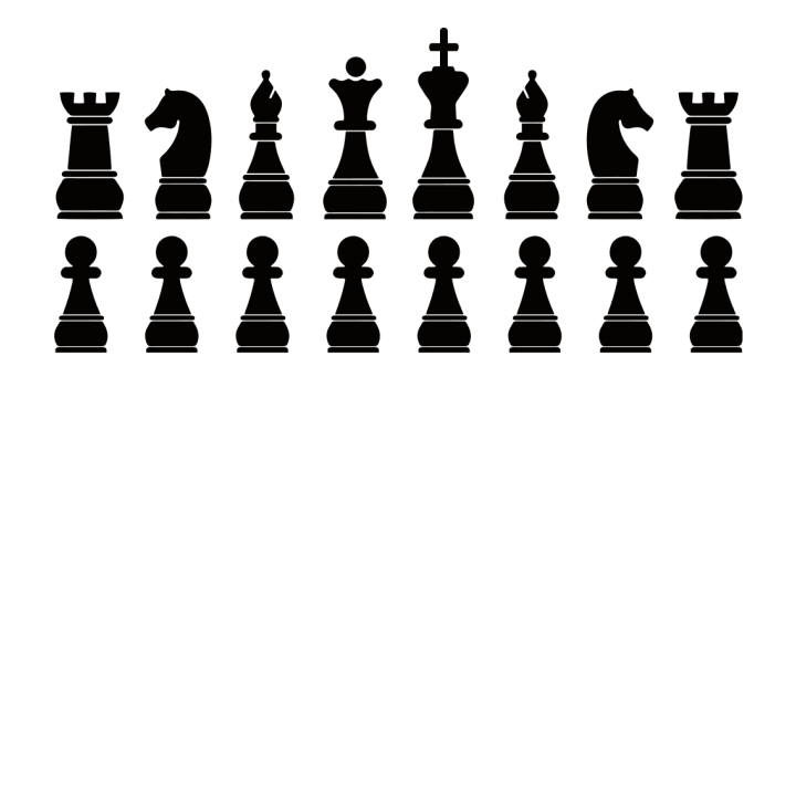 Chess Table Langermet skjorte for kvinner 0 image