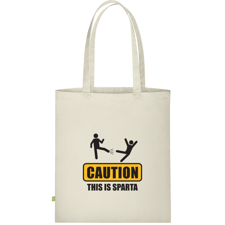 Caution This Is Sparta Stofftasche 0 image