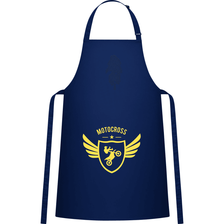 Motocross Winged Kitchen Apron contain pic