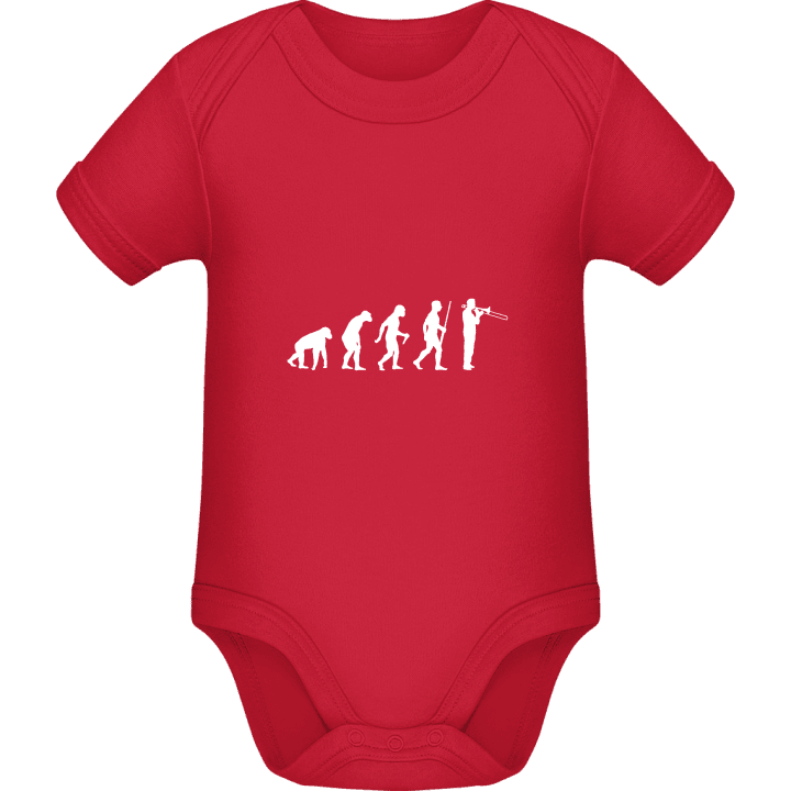 Trombonist Evolution Baby romper kostym contain pic