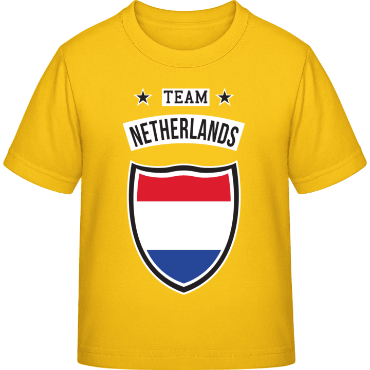 Team Netherlands Fan Kinderen T-shirt contain pic
