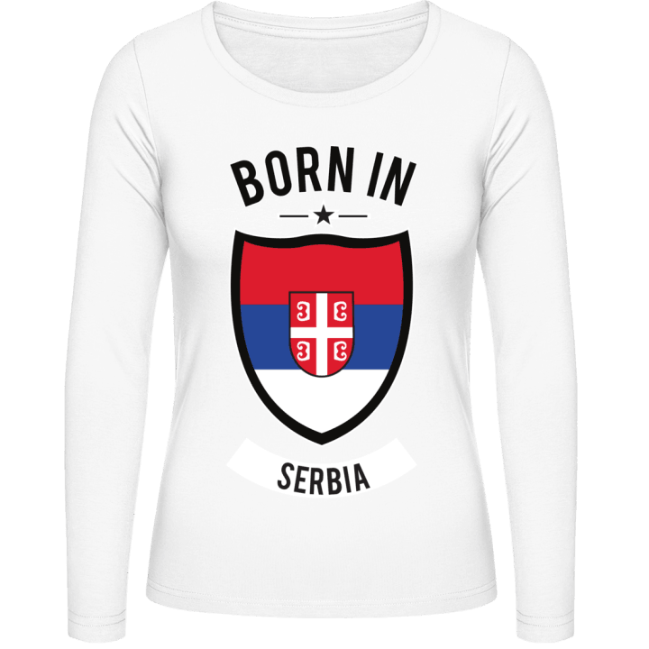 Born in Serbia Frauen Langarmshirt 0 image
