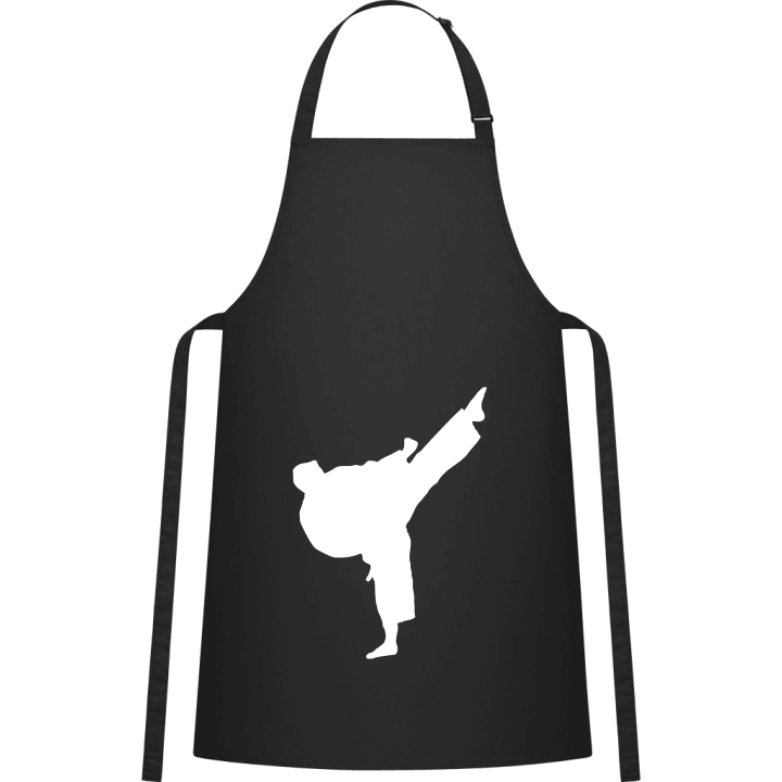 Taekwondo Fighter Förkläde för matlagning contain pic