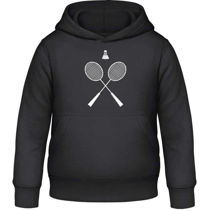 Badminton Equipment Kinder Kapuzenpulli contain pic