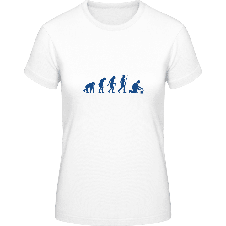 Mechaniker Evolution Frauen T-Shirt contain pic
