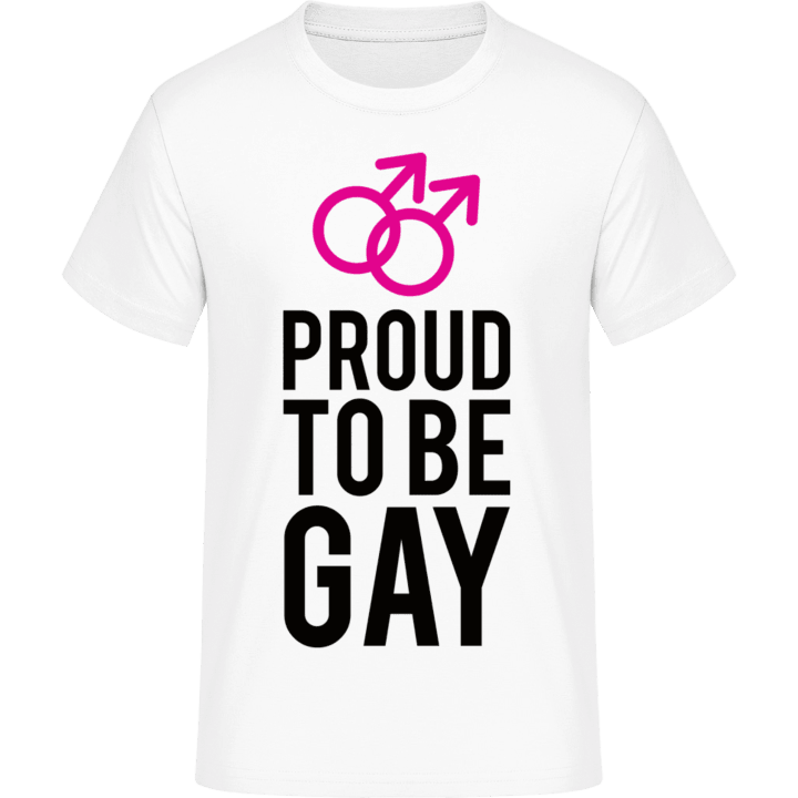 Proud To Be Gay T-Shirt contain pic