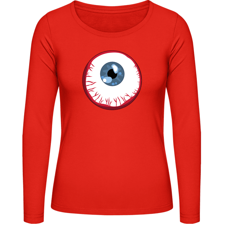 Eyeball Frauen Langarmshirt contain pic