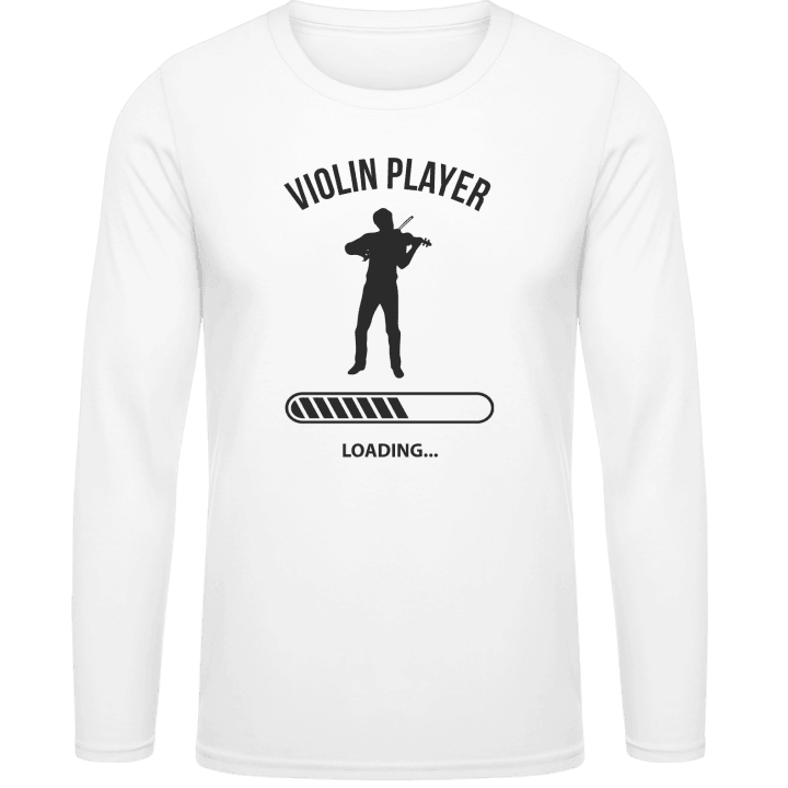 Violin Player Loading T-shirt à manches longues contain pic