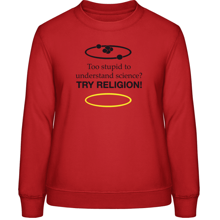 Atheist Sweat-shirt pour femme contain pic