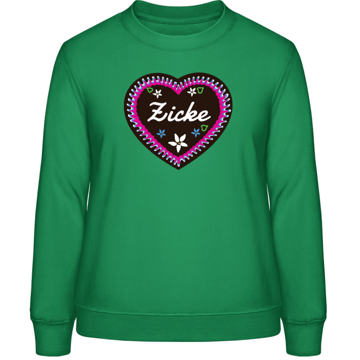 Zicke Lebkuchenherz Sweatshirt til kvinder 0 image