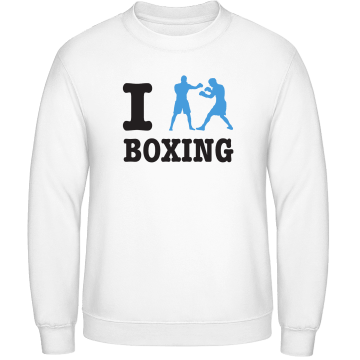 I Love Boxing Sudadera contain pic
