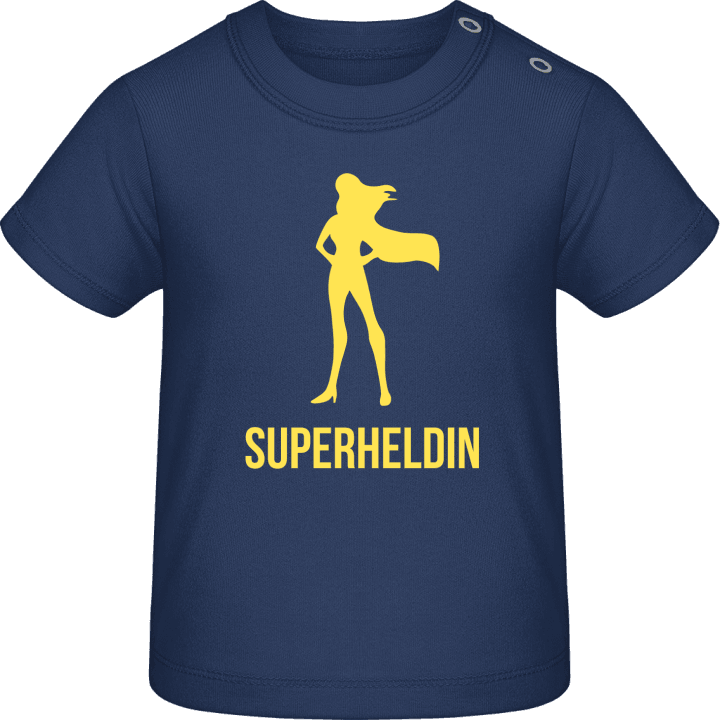 Superheldin Silhouette Camiseta de bebé 0 image