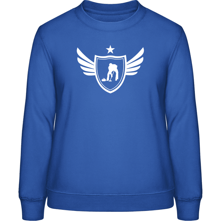 Curling Star Sweatshirt för kvinnor contain pic