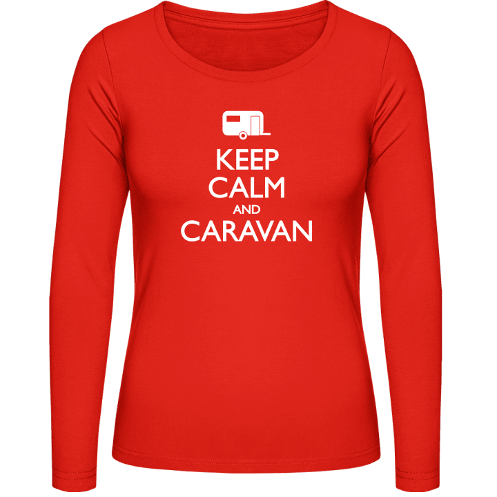 Keep Calm Caravan Frauen Langarmshirt 0 image