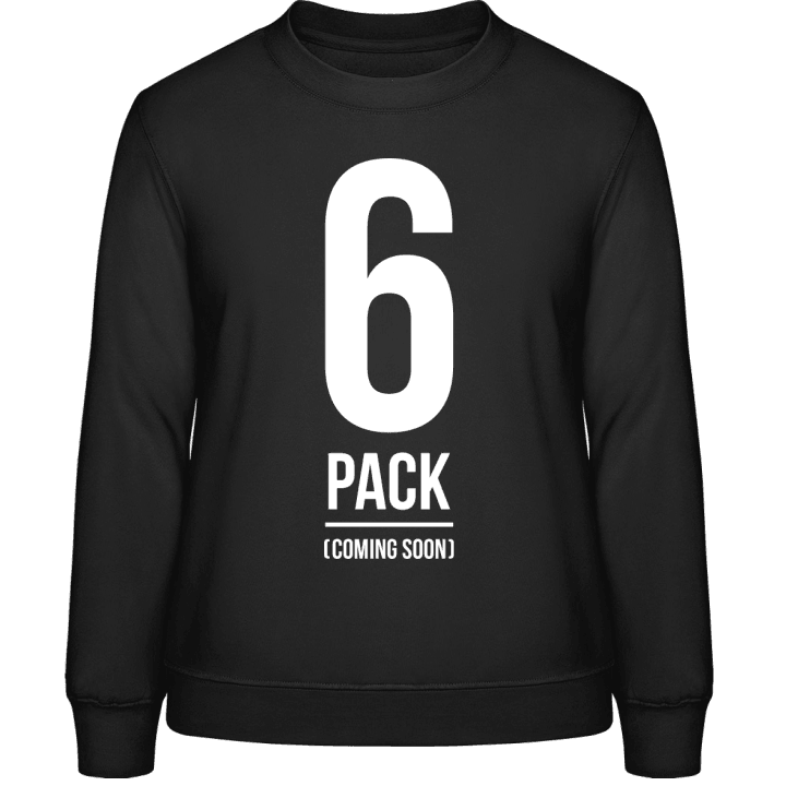 6 Pack Coming Soon Sweatshirt för kvinnor contain pic