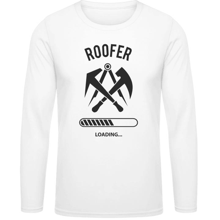 Roofer Loading Langarmshirt contain pic