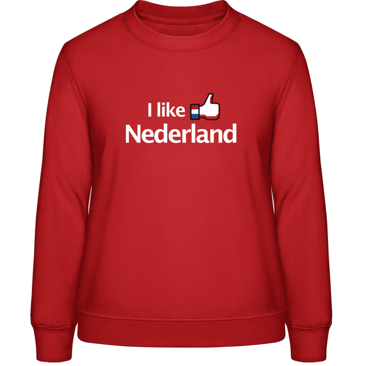 I Like Nederland Sweatshirt för kvinnor contain pic