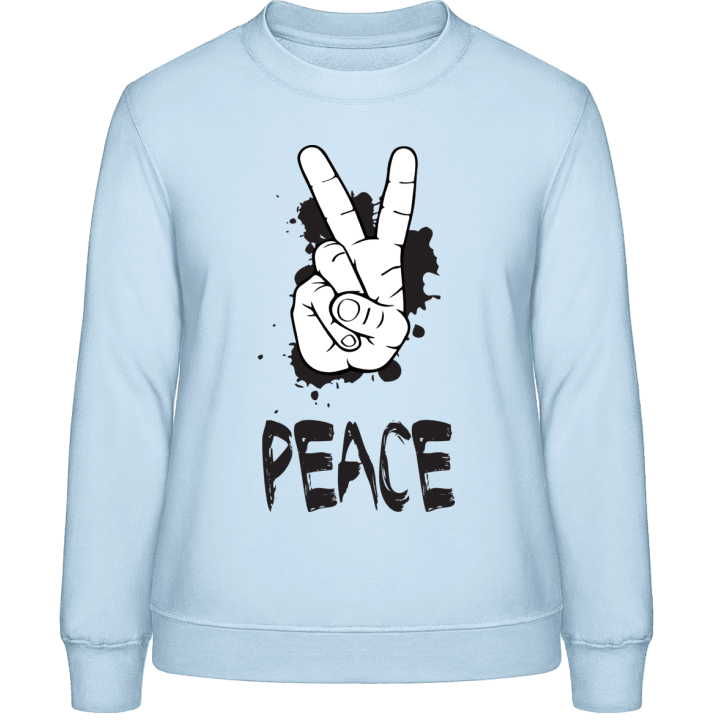 Peace Victory Sweatshirt för kvinnor contain pic