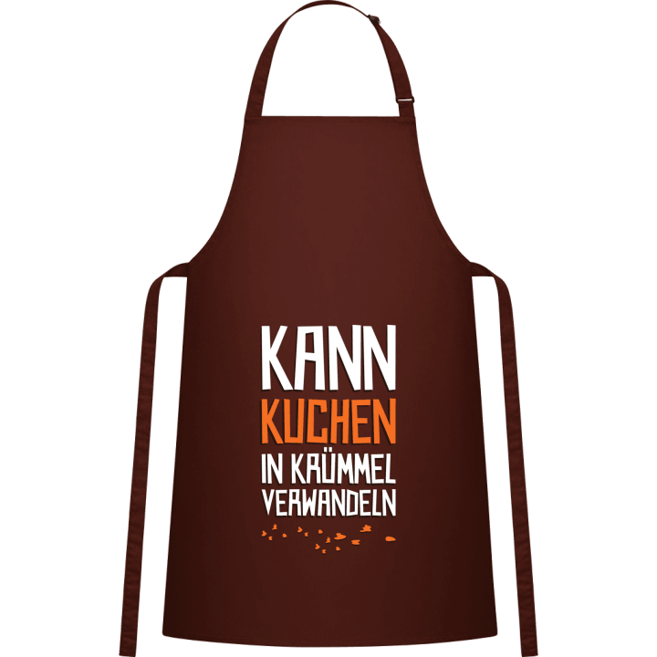 Kann Kuchen in Krümel verwandeln Förkläde för matlagning contain pic