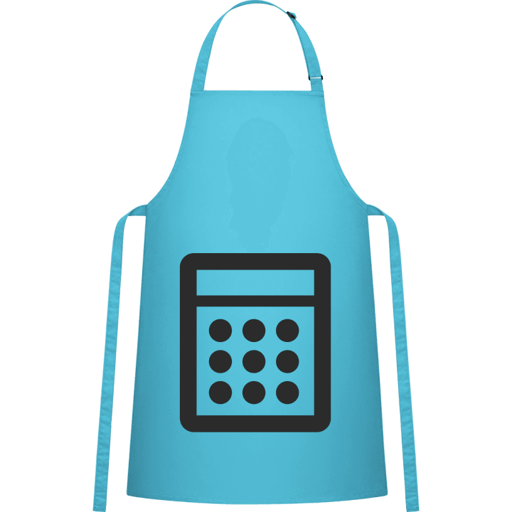 calculadora Delantal de cocina contain pic
