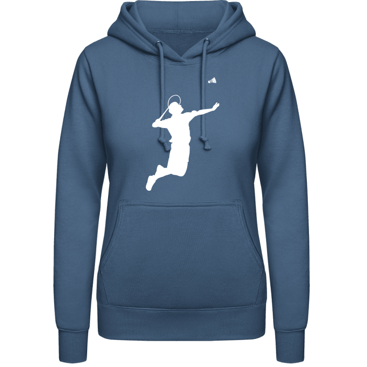 Badminton Player Vrouwen Hoodie contain pic