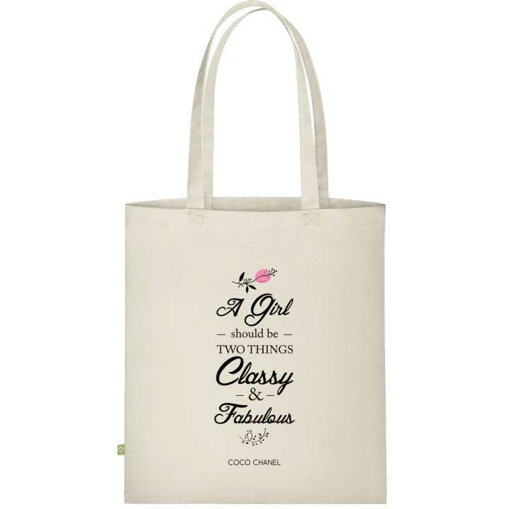 A Girl Should be Classy and Fabulous Stofftasche 0 image
