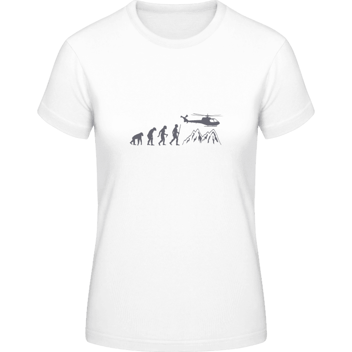 Mountain Rescue Evolution T-skjorte for kvinner contain pic