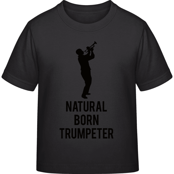 Natural Born Trumpeter T-skjorte for barn contain pic