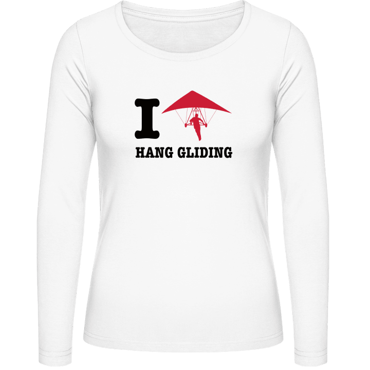 I Love Hang Gliding T-shirt à manches longues pour femmes 0 image
