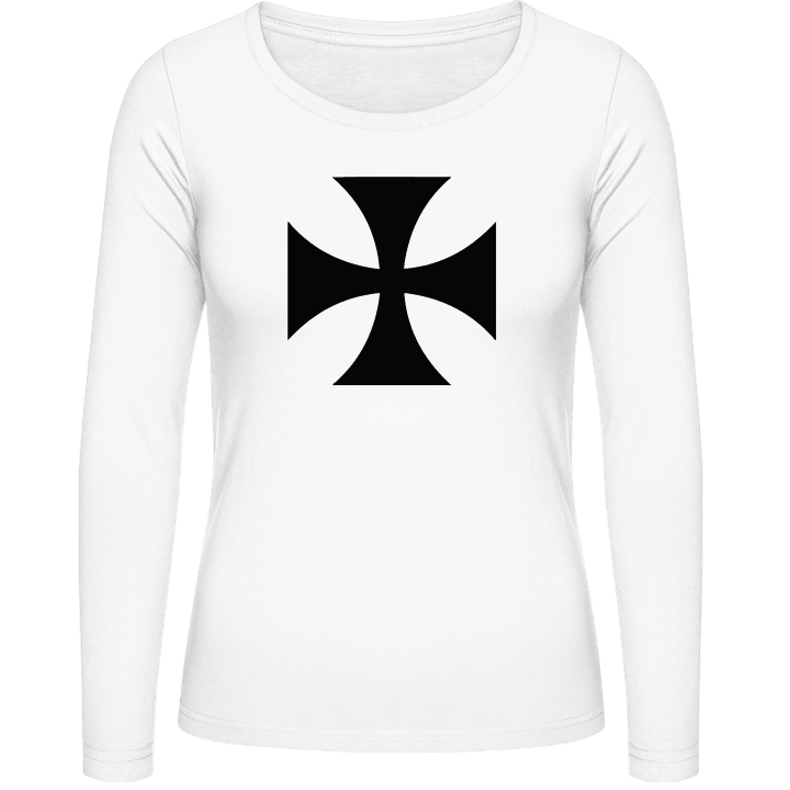 Knights Templar Camisa de manga larga para mujer contain pic