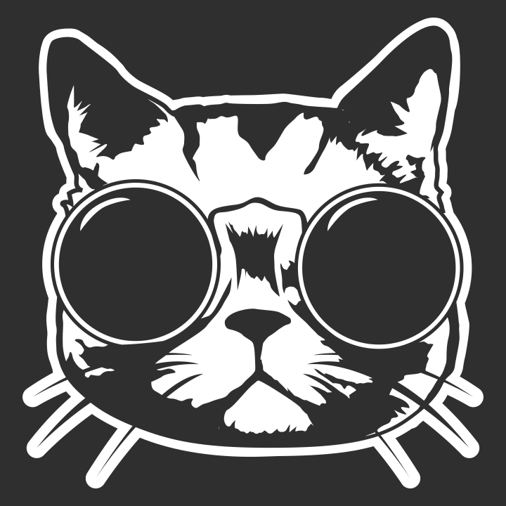 Cat With Glasses Huvtröja 0 image