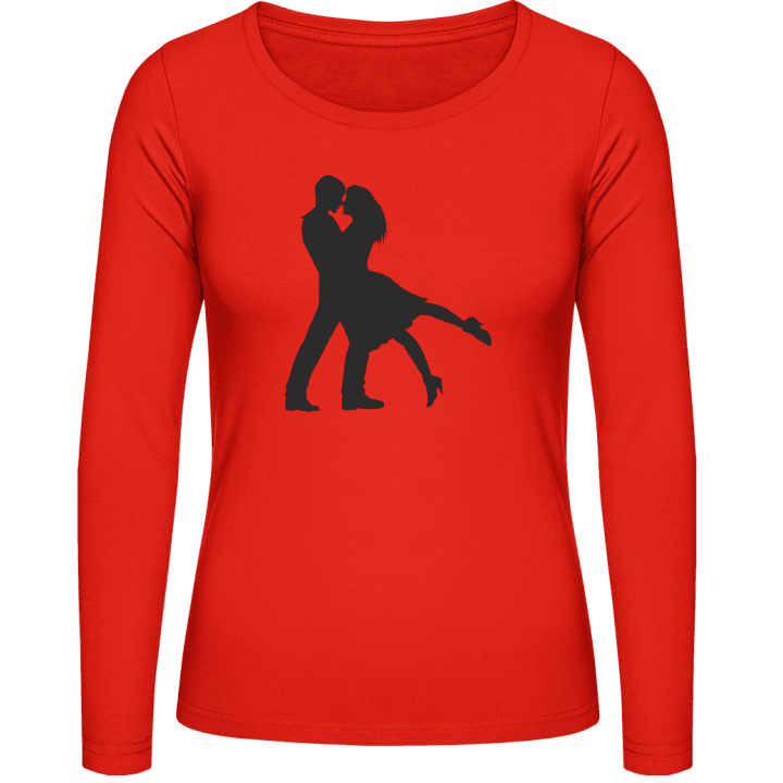 Couple in Love Vrouwen Lange Mouw Shirt contain pic