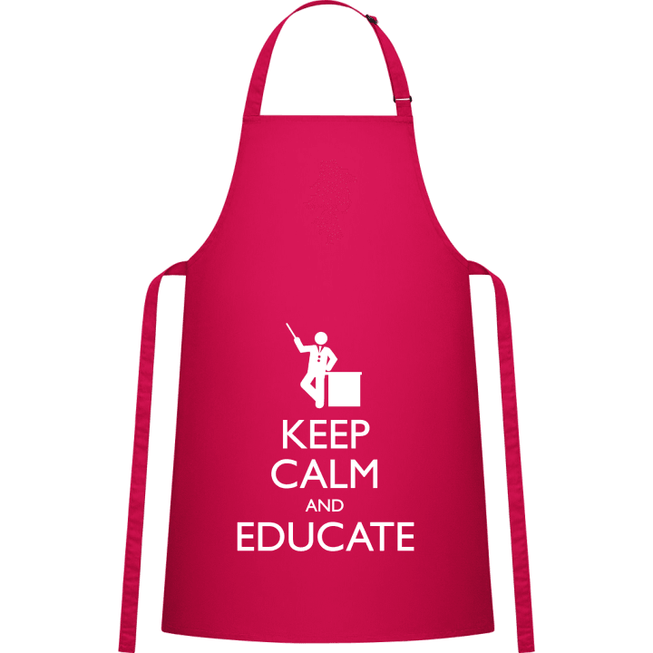 Keep Calm And Educate Delantal de cocina 0 image