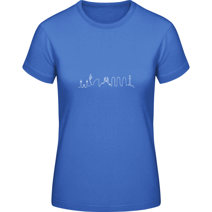 Barcelona Skylne T-shirt pour femme contain pic