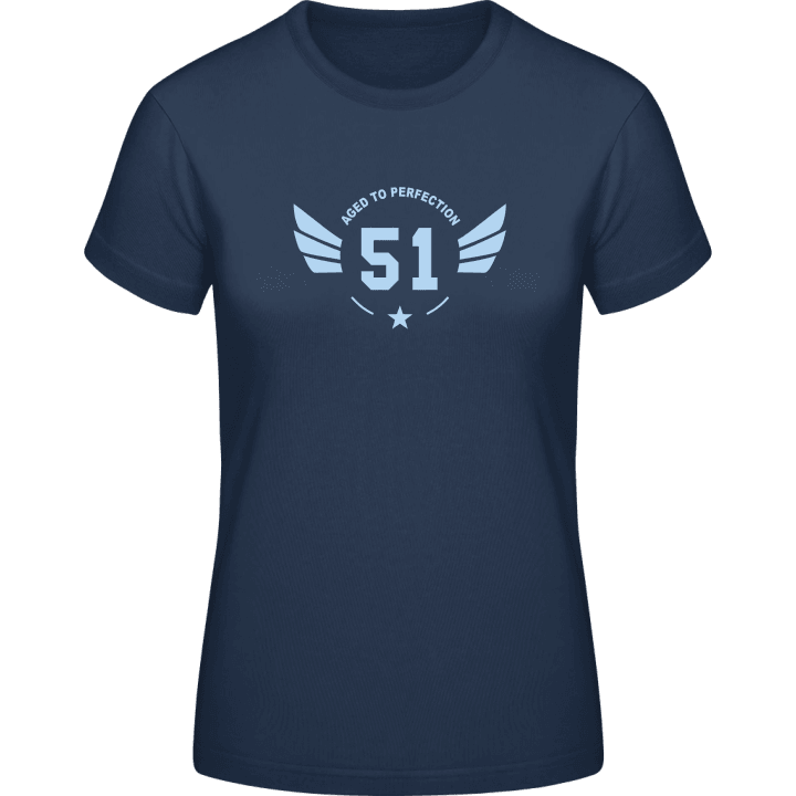 51 Years Aged to perfection Vrouwen T-shirt 0 image