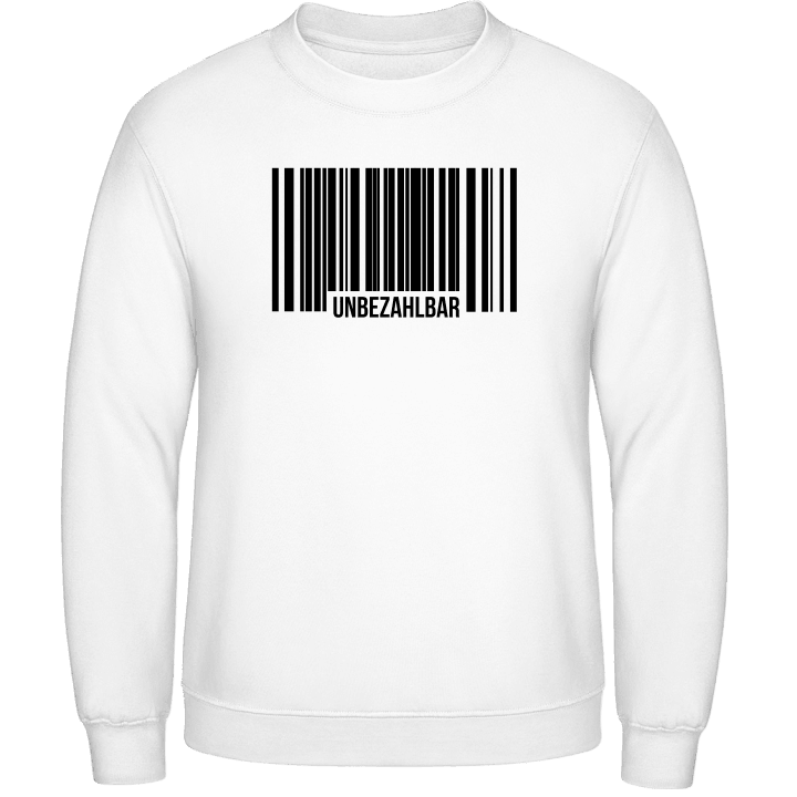 Unbezahlbar Barcode Sweatshirt 0 image