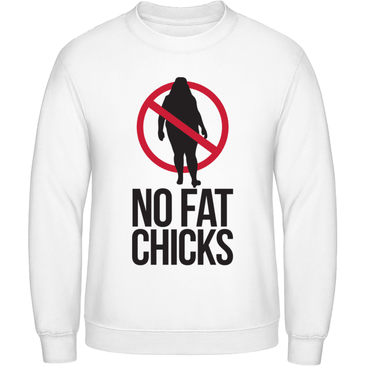 No Fat Chicks Felpa contain pic