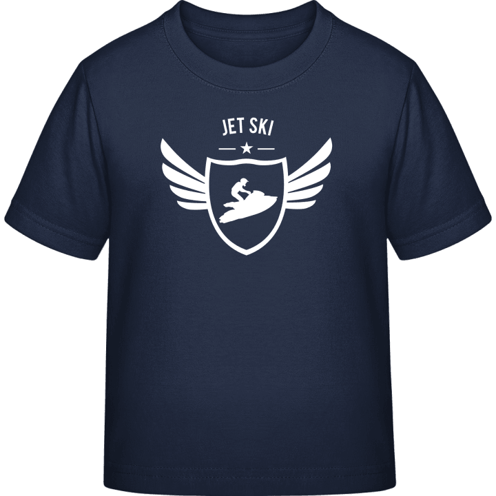 Jet Ski Winged Camiseta infantil contain pic
