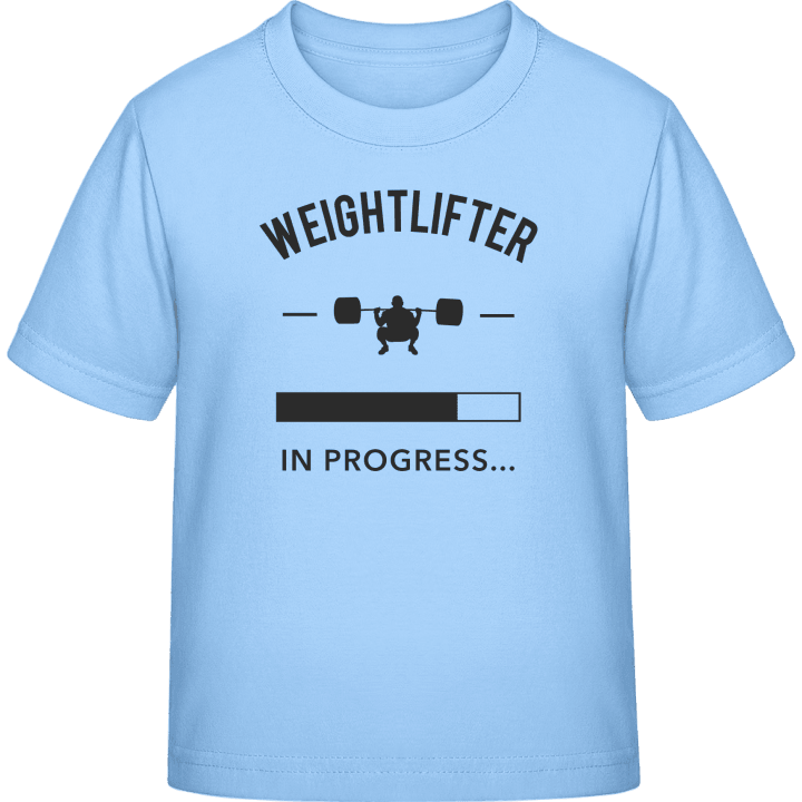 Weightlifter in Progress Kinder T-Shirt 0 image