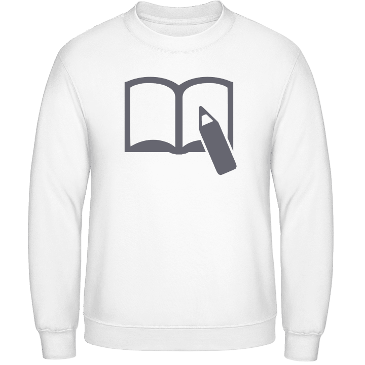 Pencil And Book Writing Sweatshirt 0 image