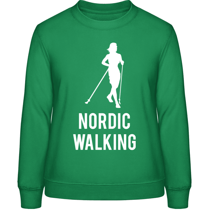 Nordic Walking Frauen Sweatshirt contain pic