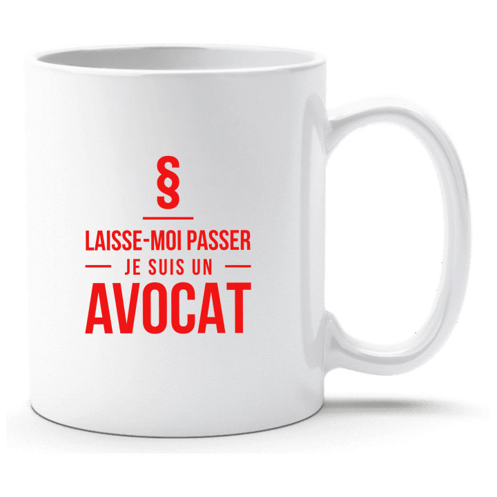 Laisse-Moi Passer Je Suis Un Avocat Cup contain pic