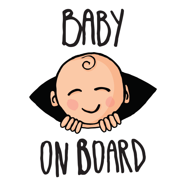 Baby On Board Comic Frauen Langarmshirt 0 image
