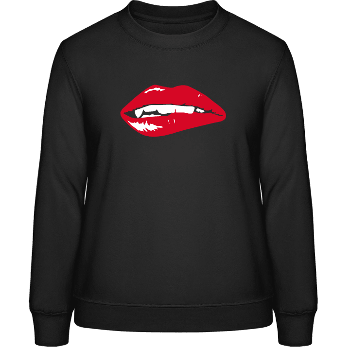 Lips Sweatshirt för kvinnor contain pic