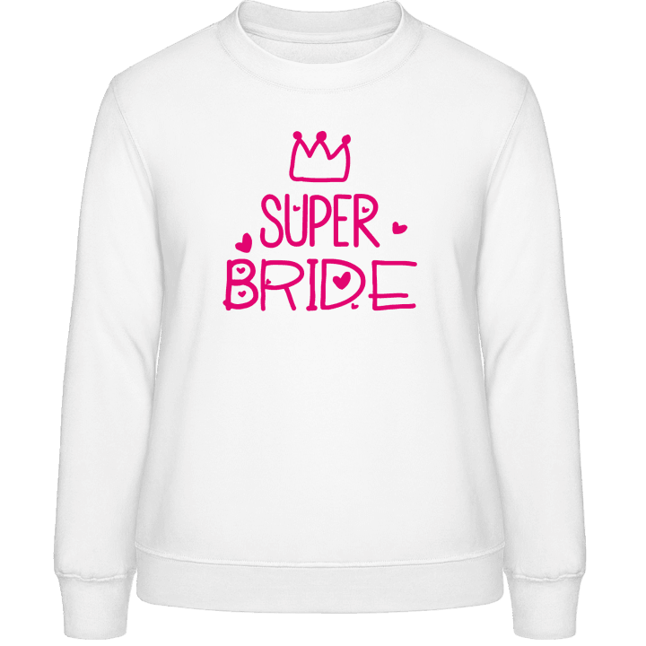 Crown Super Bride Sweatshirt för kvinnor contain pic