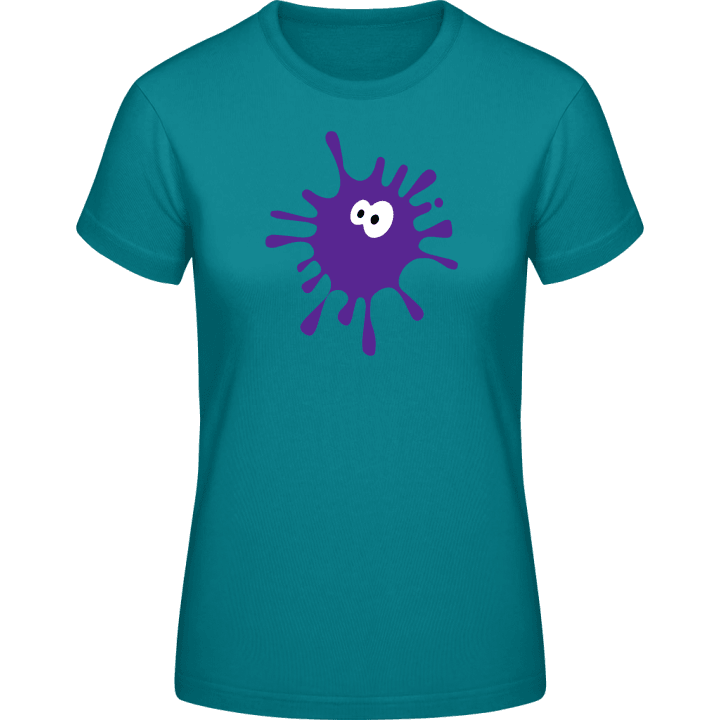 Splash Eyes Purple Women T-Shirt 0 image
