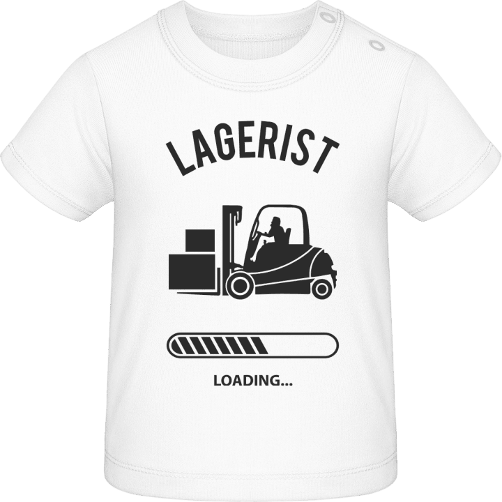 Lagerist Loading T-shirt för bebisar contain pic