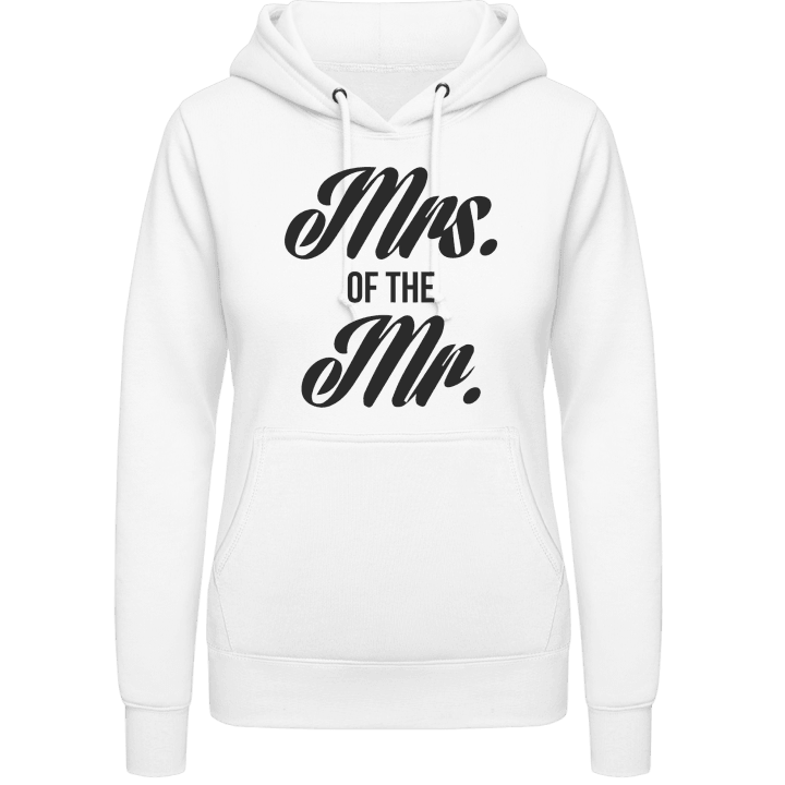 Mrs. Of The Mr. Hoodie för kvinnor contain pic